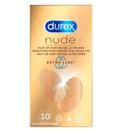 Durex Durex Nude extra lube condooms (10st)