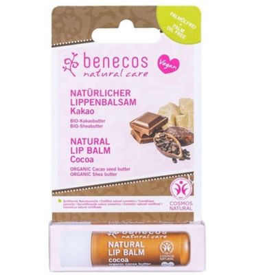 Benecos Natural lipbalm cocoa vegan (4.8g) 4.8g