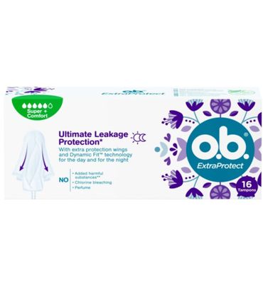 Ob Tampons extra protect super plus (16st) 16st
