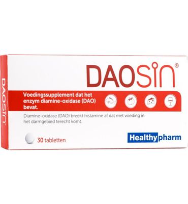Healthypharm Daosin afbraak histamine (30tb) 30tb