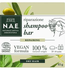N.A.E. N.A.E. Riparazoine shampoo bar repair droog haar (85g)