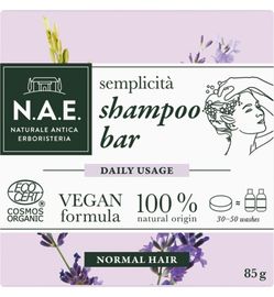 N.A.E. N.A.E. Semplicita shampoo bar normaal haar (85g)