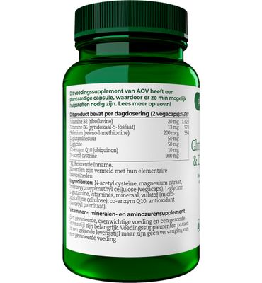AOV 913 Glutamine- glycine & cysteinecomplex (30vc) 30vc