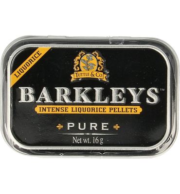 Barkleys Liquorice pellets pure (16g) 16g