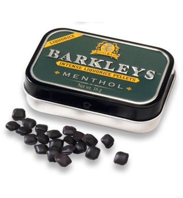Barkleys Liquorice pellets menthol (16g) 16g