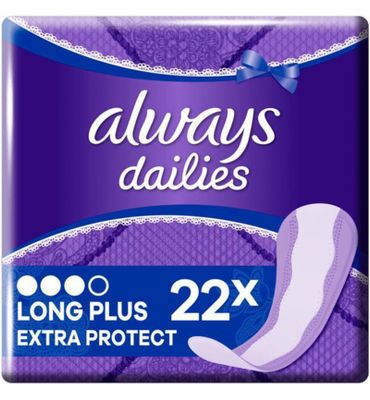 Always Dailies inlegkruisjes extra protect long plus (22st) 22st