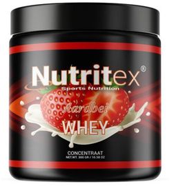 Nutritex Nutritex Whey proteine aardbei (300g)