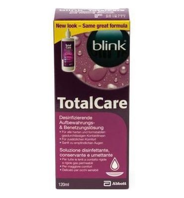 Blink Total care solution & lenscassette (120ml) 120ml