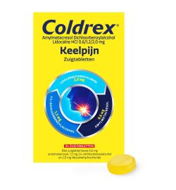Coldrex Coldrex Keeltablet zuigtablet (24zt)