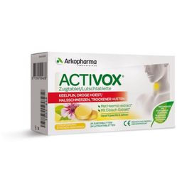 Activox Activox Keelpijn droge hoest (24zt)