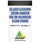 Snp Collageen glucosamine curcuma magnesium MSM (390g) 390g thumb