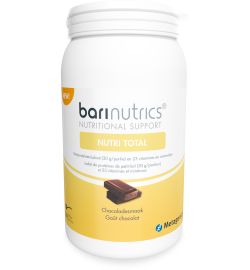 Barinutrics Barinutrics Nutri total chocolate 14 porties (950g)