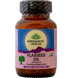 Organic India Organic India Flax seed oil vegan (60ca)