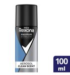 Rexona Men deodorant spray clean scent (100ml) 100ml thumb