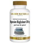 Golden Naturals Magnesium bisglycinaat 300 mg (90tb) 90tb thumb