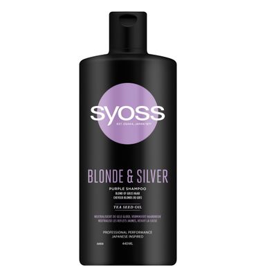 Syoss Shampoo blonde & silver (440ml) 440ml