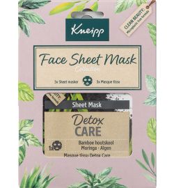 Kneipp Kneipp Geschenkverpakking sheet mask detox care (1set)