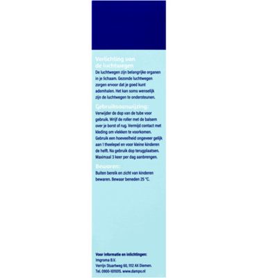 Dampo Inhalatiebalsem roller (75ml) 75ml