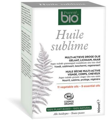Pureté Bio Huile sublime bio (100ml) 100ml