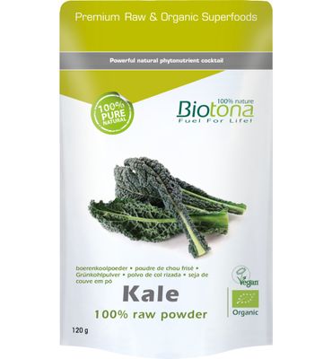 Biotona Kale raw powder bio (120g) 120g