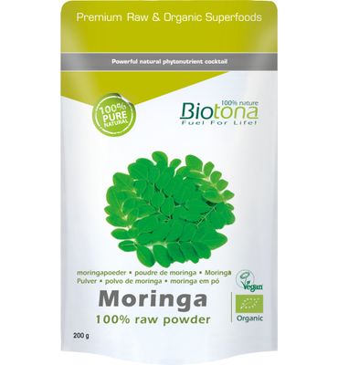 Biotona Moringa raw powder bio (200g) 200g