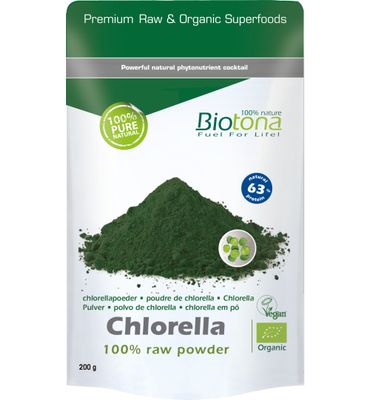 Biotona Chlorella raw powder bio (200g) 200g