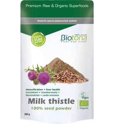 Biotona Milk thistle seed powder bio (200g) 200g