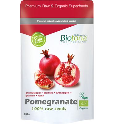 Biotona Pomegranate seeds raw bio (200g) 200g