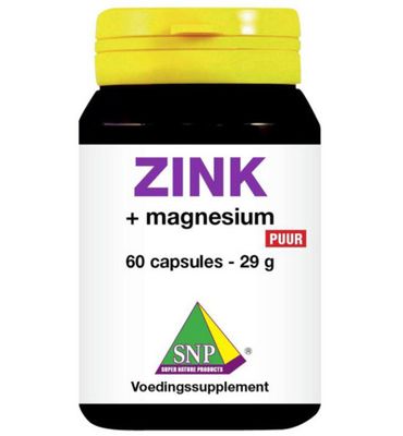 Snp Zink + magnesium puur (60ca) 60ca