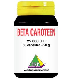 SNP Snp Beta caroteen 25000IU (60ca)
