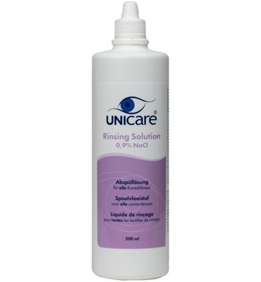 Unicare Rinsing solution 0.9% NaCl (500ml) 500ml