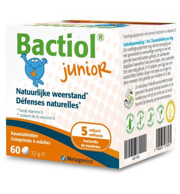 Metagenics Bactiol junior chew (60kt) 60kt