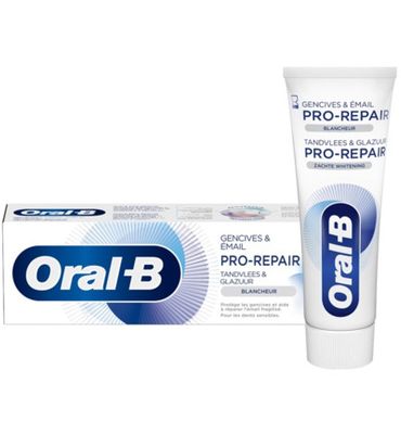 Oral-B Tandpasta tandvlees & glazuur repair zachte white (75ml) 75ml