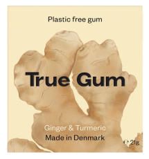 True Gum True Gum Ginger & turmeric (21g)