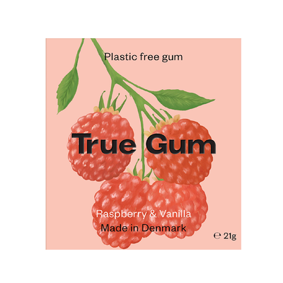 True Gum Raspberry & vanilla (21g) 21g