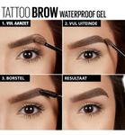 Maybelline New York Tattoo brow waterproof gel 07 black brown (1st) 1st thumb