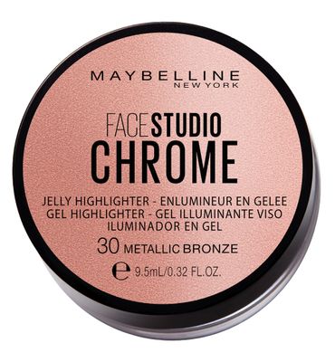 Maybelline New York Chrome jelly highlight 30 metallic bronze (1st) 1st
