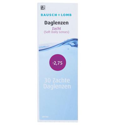 Bausch + Lomb Daglenzen -2.75 (30st) 30st