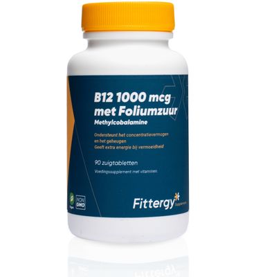 Fittergy B12 1000mcg methylcobalamine (90zt) 90zt