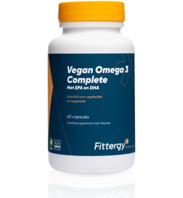 Fittergy Omega 3 vegan 150mg DHA 75mg EPA (60ca) 60ca