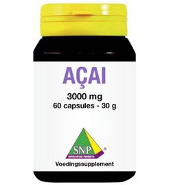 SNP Snp Acai 3000 mg (60ca)