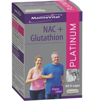 Mannavital NAC + glutathion platinum (60vc) 60vc