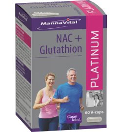 Mannavital Mannavital NAC + glutathion platinum (60vc)