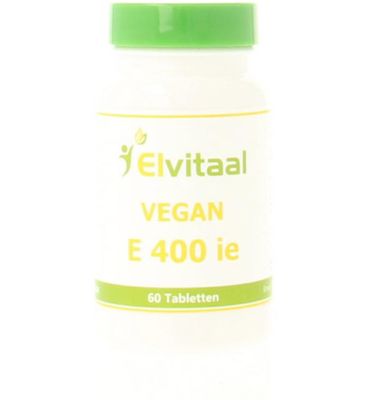 Elvitaal/Elvitum Vitamine E400 vegan (60tb) 60tb