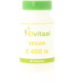 Elvitaal/Elvitum Elvitaal/Elvitum Vitamine E400 vegan (60tb)