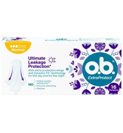 Ob Ob Tampons extra protect normal (16st)