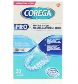 Corega Corega Beugel & bitjes reinigingstabletten (30st)