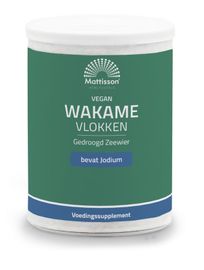 Mattisson Mattisson Wakame vlokken - bevat jodium (50g)