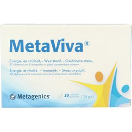 Koopjes Drogisterij Metagenics Metaviva (30tb) aanbieding