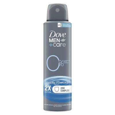 Dove Deodorant spray men+ care clea n comfort 0% (150ml) 150ml